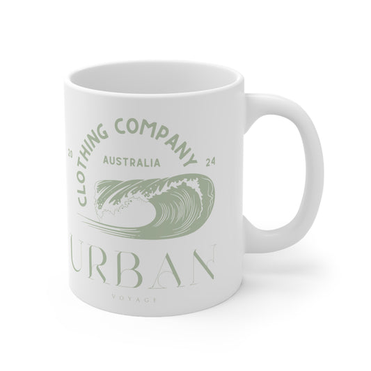 Urban Voyage Coloured Sage Mug