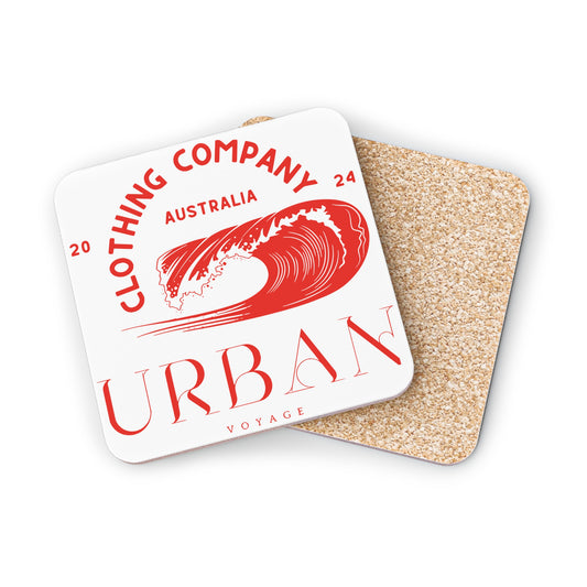 Urban Voyage Coloured Red Coasters