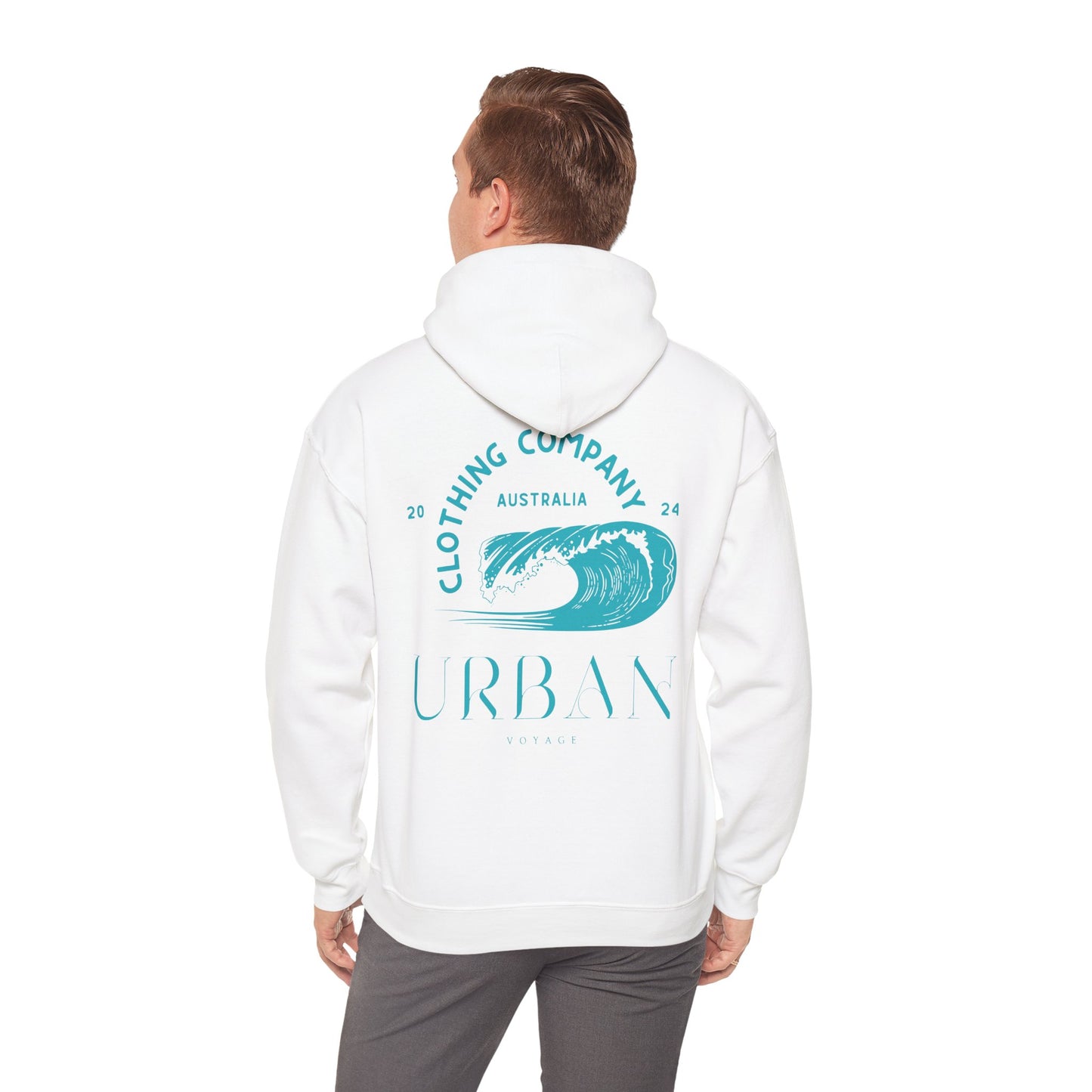 Urban Voyage Coloured Light Blue Hoodie