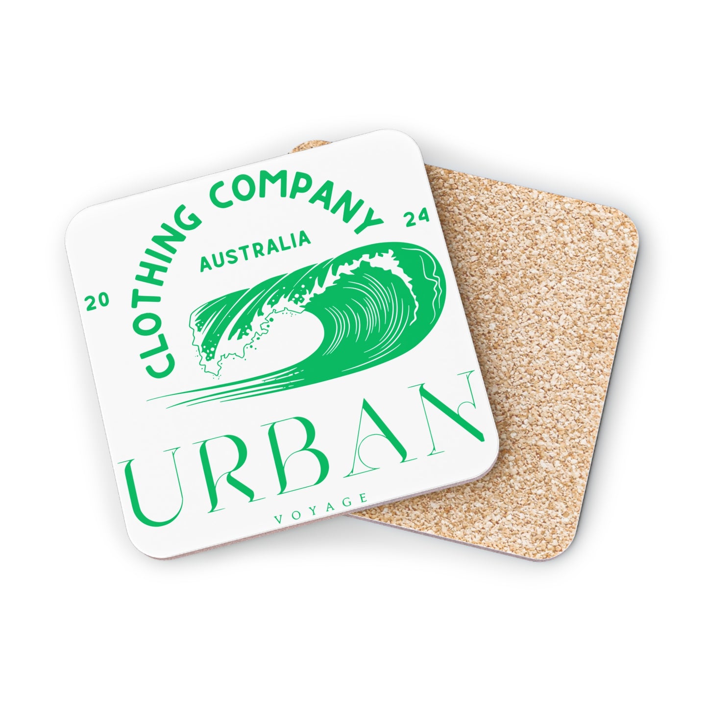 Urban Voyage Coloured Green Coasters