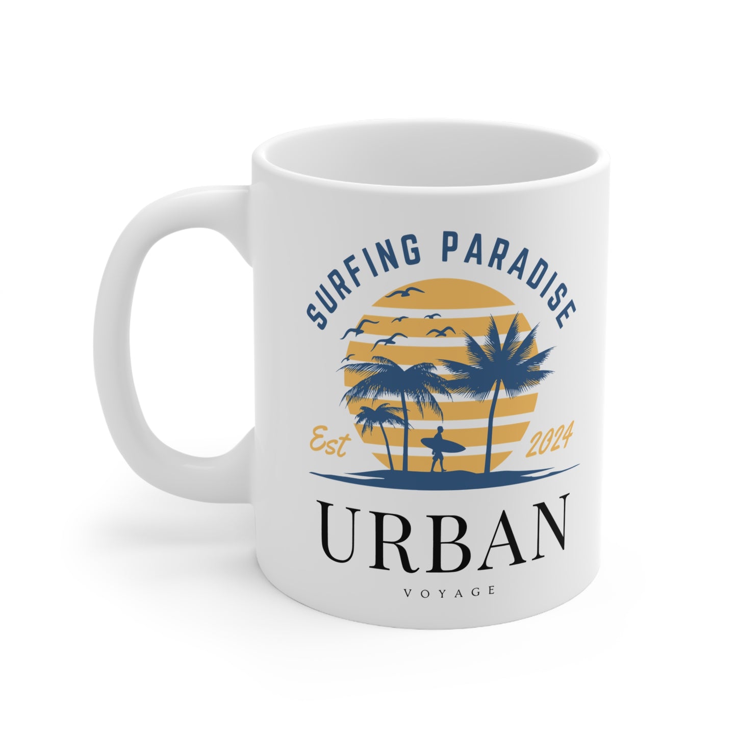 Surfing Paradise Mug