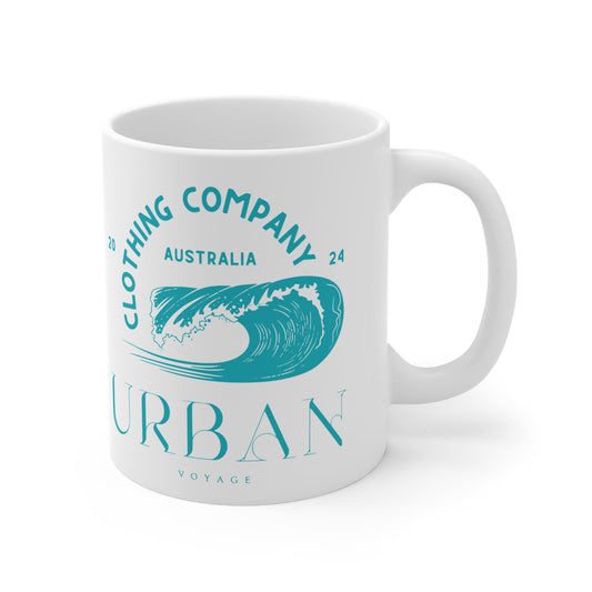 Urban Voyage Coloured Light Blue Mug