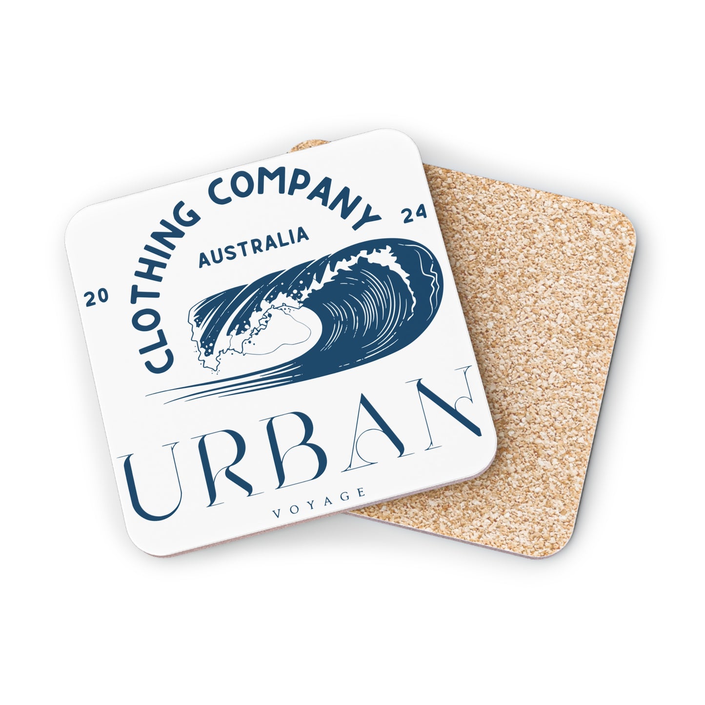 Urban Voyage Coloured Dark Blue Coasters