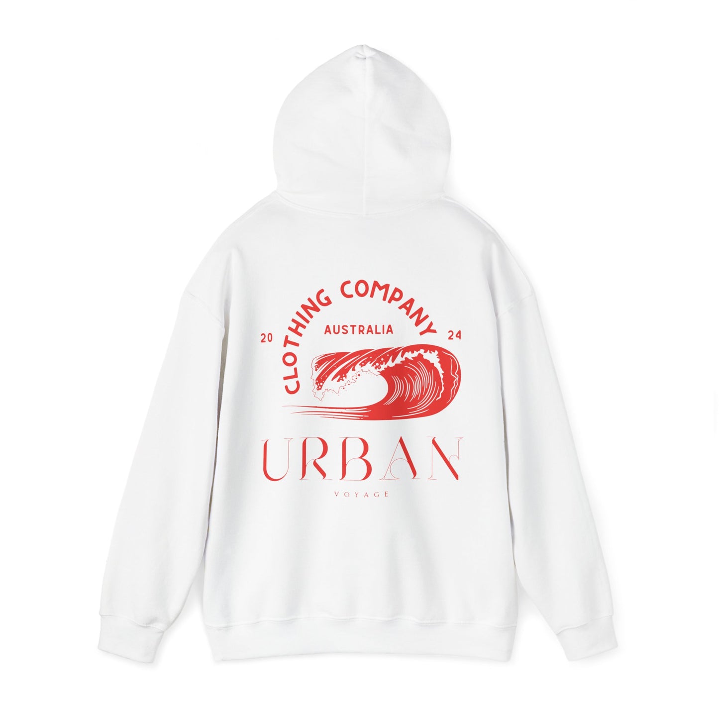 Urban Voyage Coloured Red Hoodie