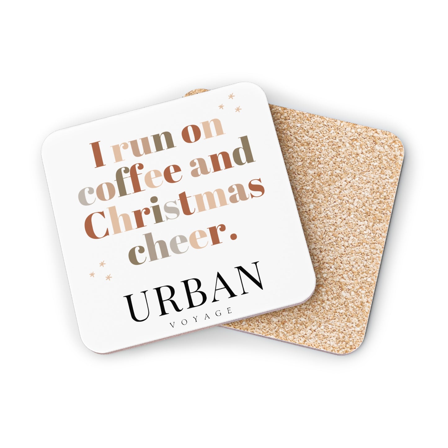 Coffee And Christmas Cheer Coasters