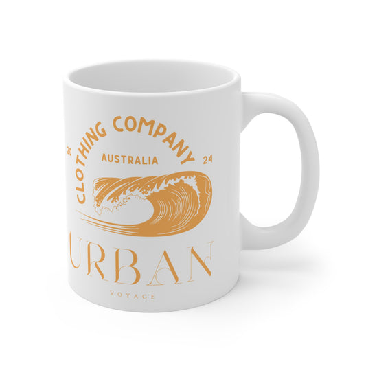 Urban Voyage Coloured Gold Mug