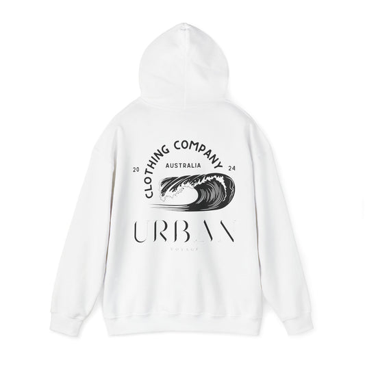 Urban Voyage Coloured Black Hoodie